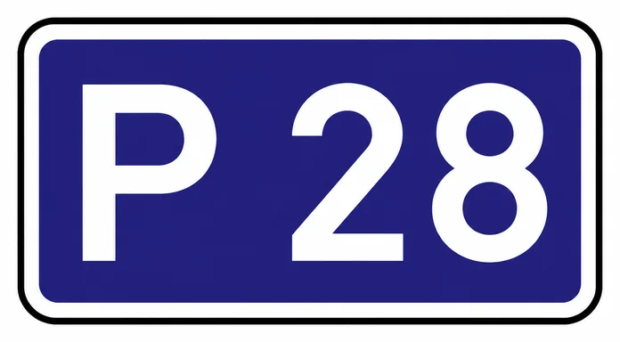 742. дорожный знак «Номер дороги»